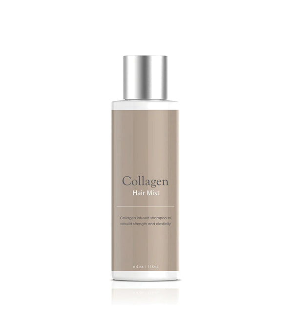 The Collagen Hair Mist replenishes collagen